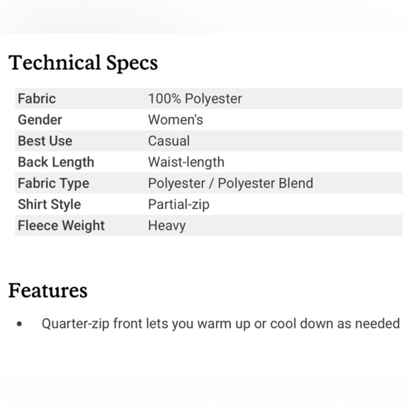 Kuhl Women’s Alaska Quarter-Zip Pullover, Faux Shearling Trim, Gray/Cream, Sz L - Picture 15 of 16